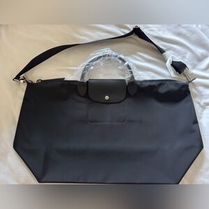 Longchamp Large Le Pliage Neo 18 inch Nylon Travel Bag